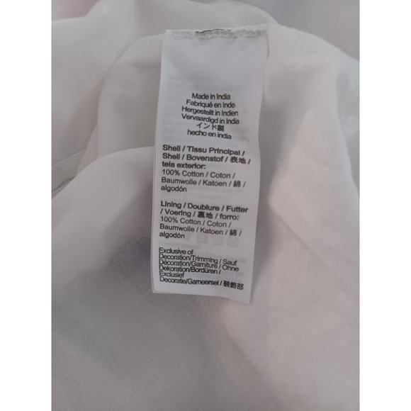 J. Crew Womens Nautical Lobster Print White Red Blue Sz Small Midi Dress NWOT - Picture 8 of 9